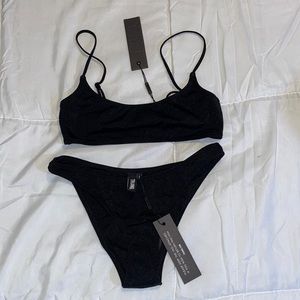 Bathing suit set.